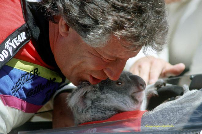 MarioAndretti & Koala Indy 1991 © Kenyon Sports